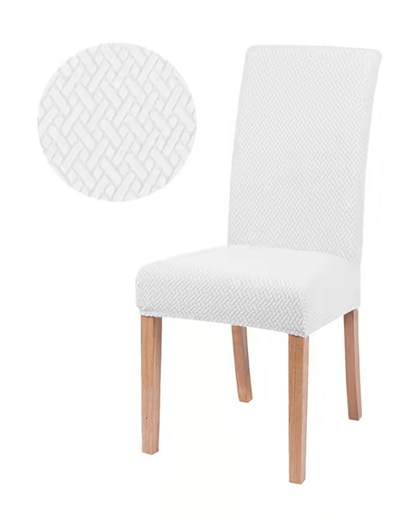 FlexFit Universal Elastic Chair Cover For Dining And Living 10