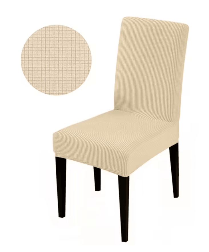 FlexFit Universal Elastic Chair Cover For Dining And Living 11