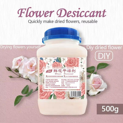 Premium Silica Gel Flower Drying Beads Color Changing Reusable Desiccant Beads for Perfect DIY Flower Preserving