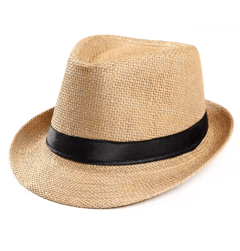 BreezeFold Wide Brim Foldable Straw Visor With UV Protection 9