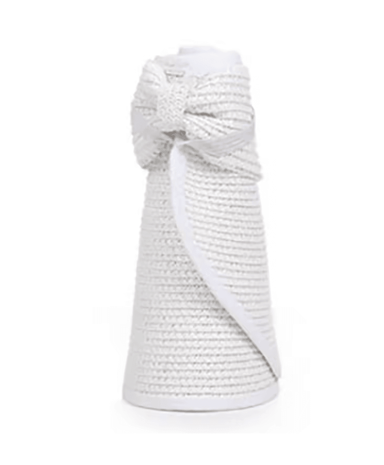 BreezeFold Wide Brim Foldable Straw Visor With UV Protection 2