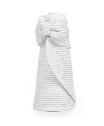 BreezeFold Wide Brim Foldable Straw Visor With UV Protection 2