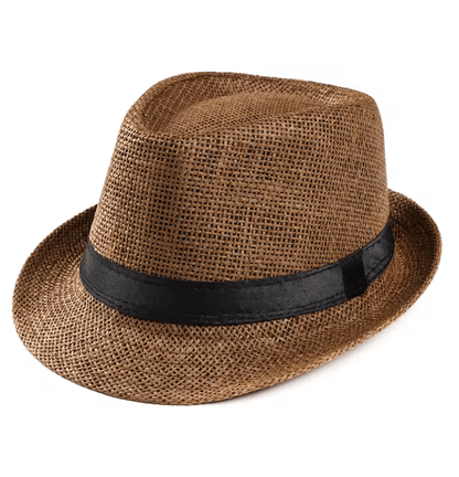 BreezeFold Wide Brim Foldable Straw Visor With UV Protection 13