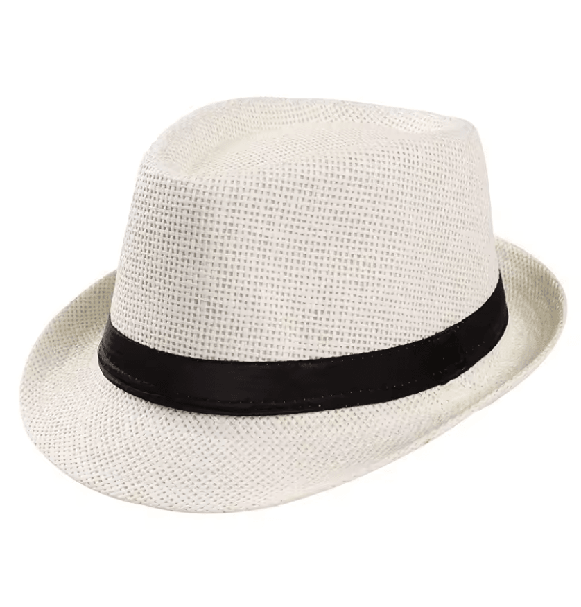 BreezeFold Wide Brim Foldable Straw Visor With UV Protection 14