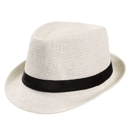 BreezeFold Wide Brim Foldable Straw Visor With UV Protection 14