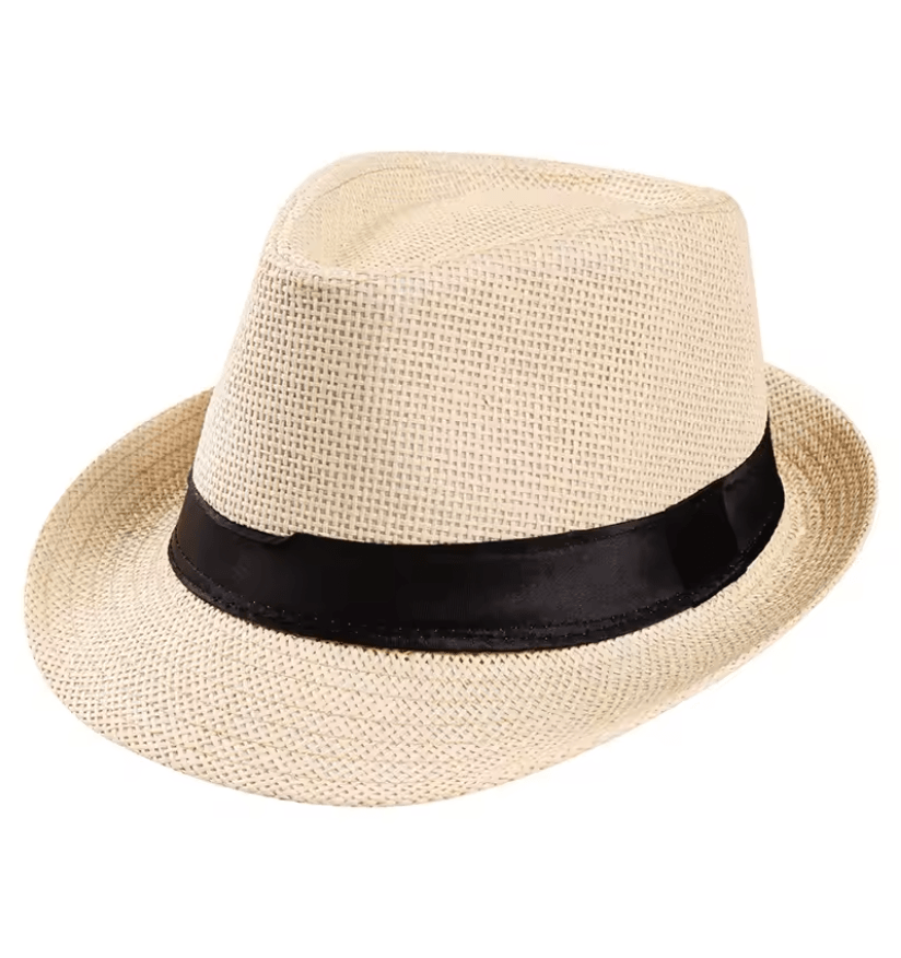 BreezeFold Wide Brim Foldable Straw Visor With UV Protection 16
