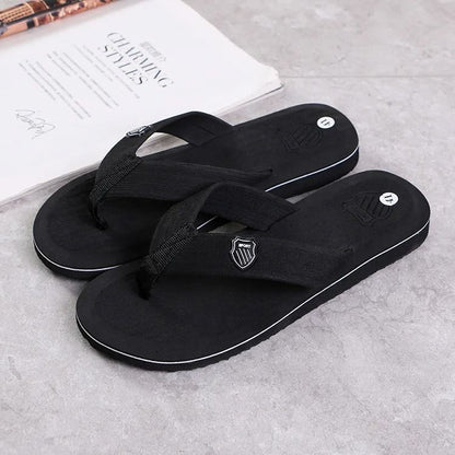 Casual Summer Flip Flops For Men With Non Slip Sole Flat Slides Comfortable Indoor Outdoor Beach Ho 7