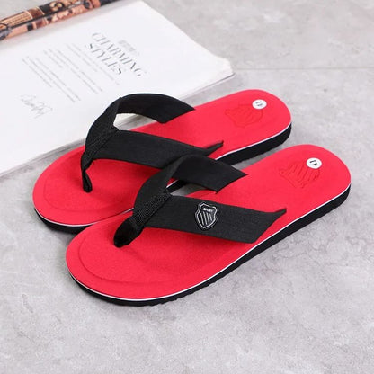 Casual Summer Flip Flops For Men With Non Slip Sole Flat Slides Comfortable Indoor Outdoor Beach Ho 8