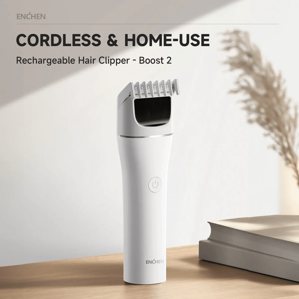 Cordless Hair Clipper and Beard Trimmer for Men