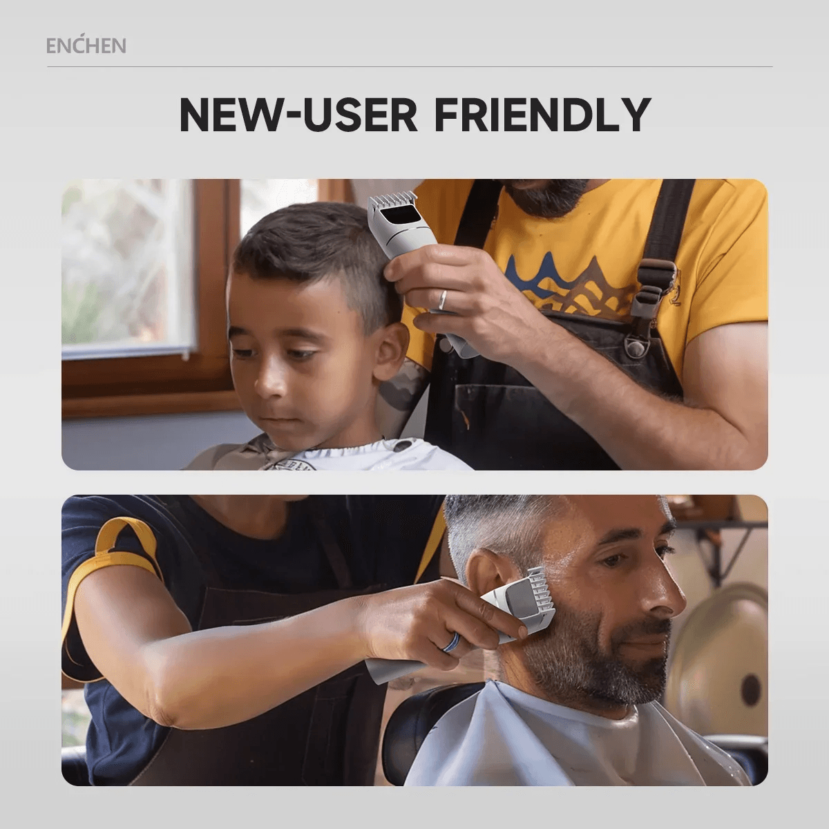 Cordless Hair Clipper And Beard Trimmer For Men 3