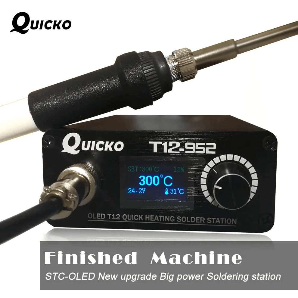 Quick Heating T12 Digital Soldering Station with OLED Display