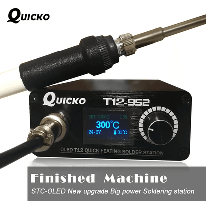 Quick Heating T12 Digital Soldering Station with OLED Display