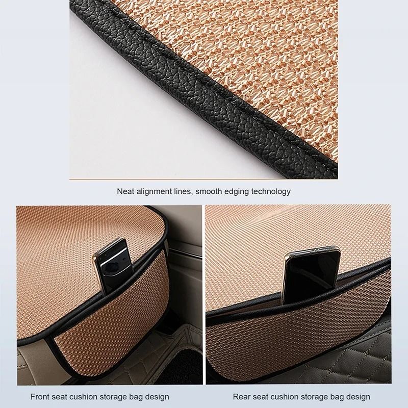 Breathable Ice Silk Car Seat Cushion With Non Slip Cooling Cover For Universal Summer Comfort In Mo 2