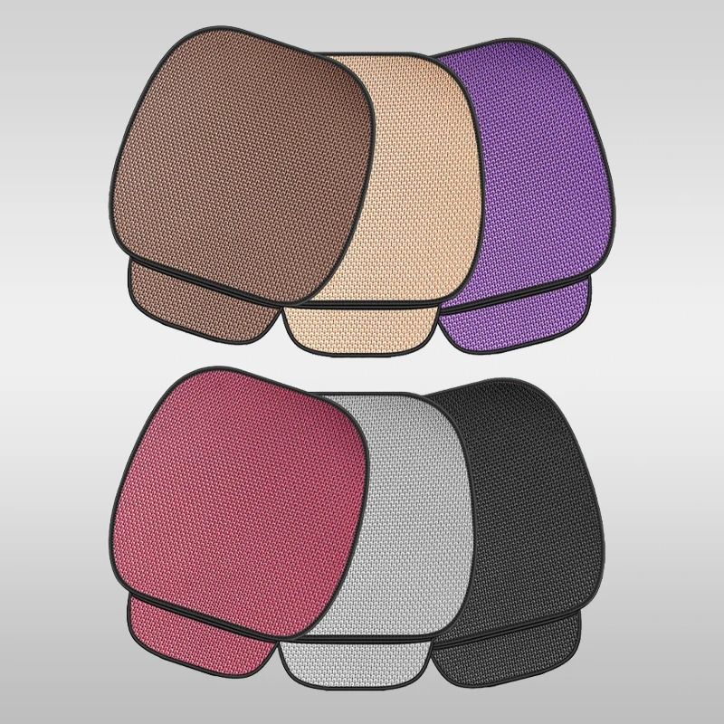 Breathable Ice Silk Car Seat Cushion With Non Slip Cooling Cover For Universal Summer Comfort In Mo 4