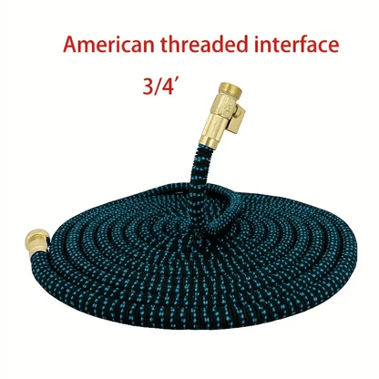 Expandable Garden Hose With Sprayer And 34 Connector  No Kinks Lightweight Flexible 1