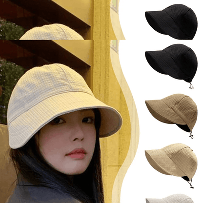 BreezeShield Wide Brim Foldable UV Protection Sun Hat