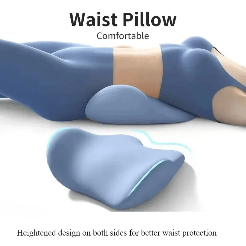 Ergonomic Lumbar Support Pillow For Sleeping  Soft Memory Foam Back Cushion 1