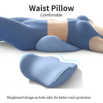 Ergonomic Lumbar Support Pillow For Sleeping  Soft Memory Foam Back Cushion 1