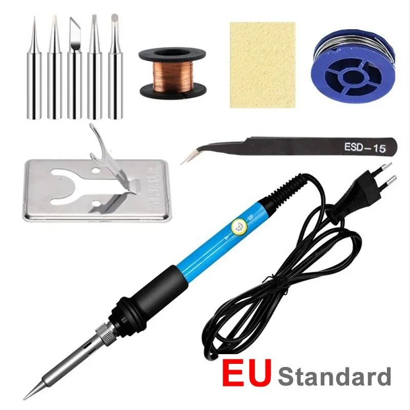 Adjustable Temperature Electric Soldering Iron For Precision Welding And Electronics Repair 8