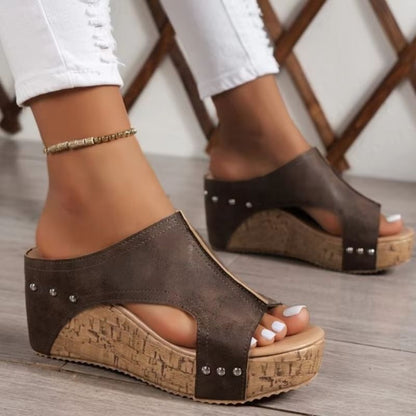 Effortless Chic Wedge Platform Summer Sandals 7