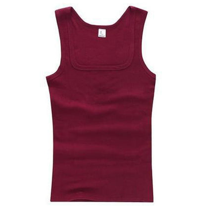Summer Bodybuilding Sleeveless T-Shirt Elastic Cotton Top for Men & Women, Basic Muscle Shirt for Fitness & Gym Wear
