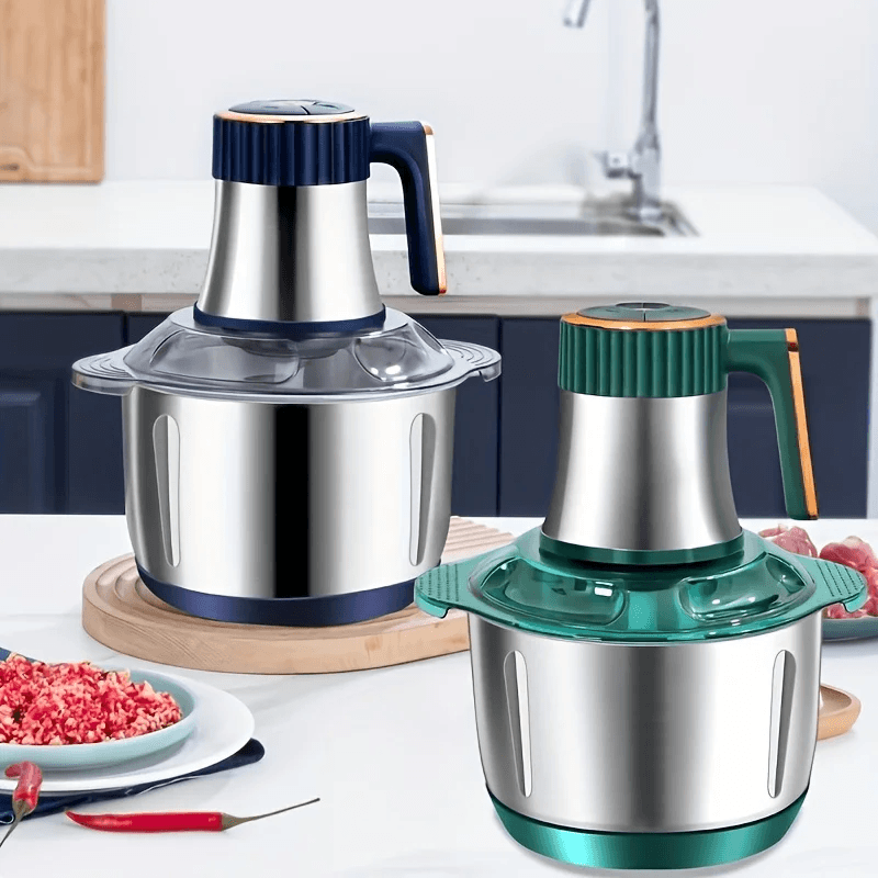 Electric Meat Grinder and Food Processor 5L Stainless Steel Kitchen Chopper