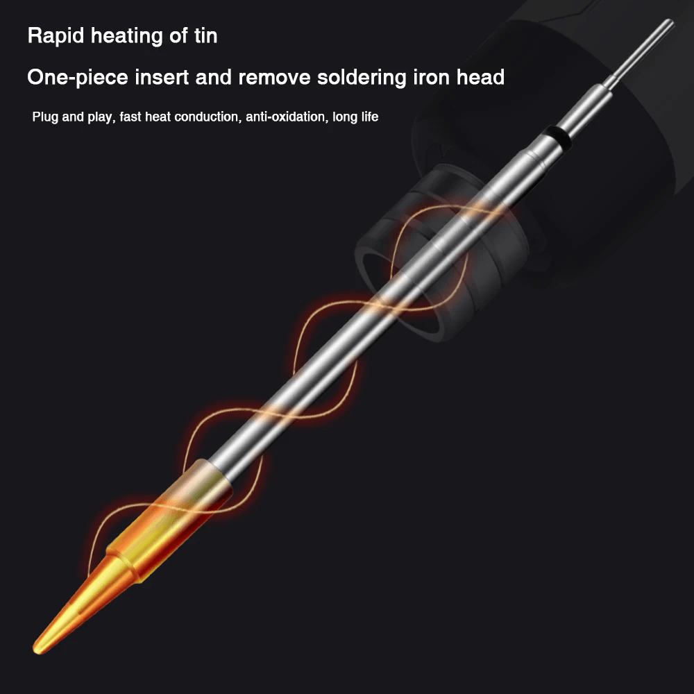 Mini USB Soldering Iron With Adjustable Temperature And Rechargeable Battery 5