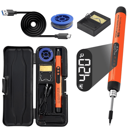 Mini USB Soldering Iron With Adjustable Temperature And Rechargeable Battery 11