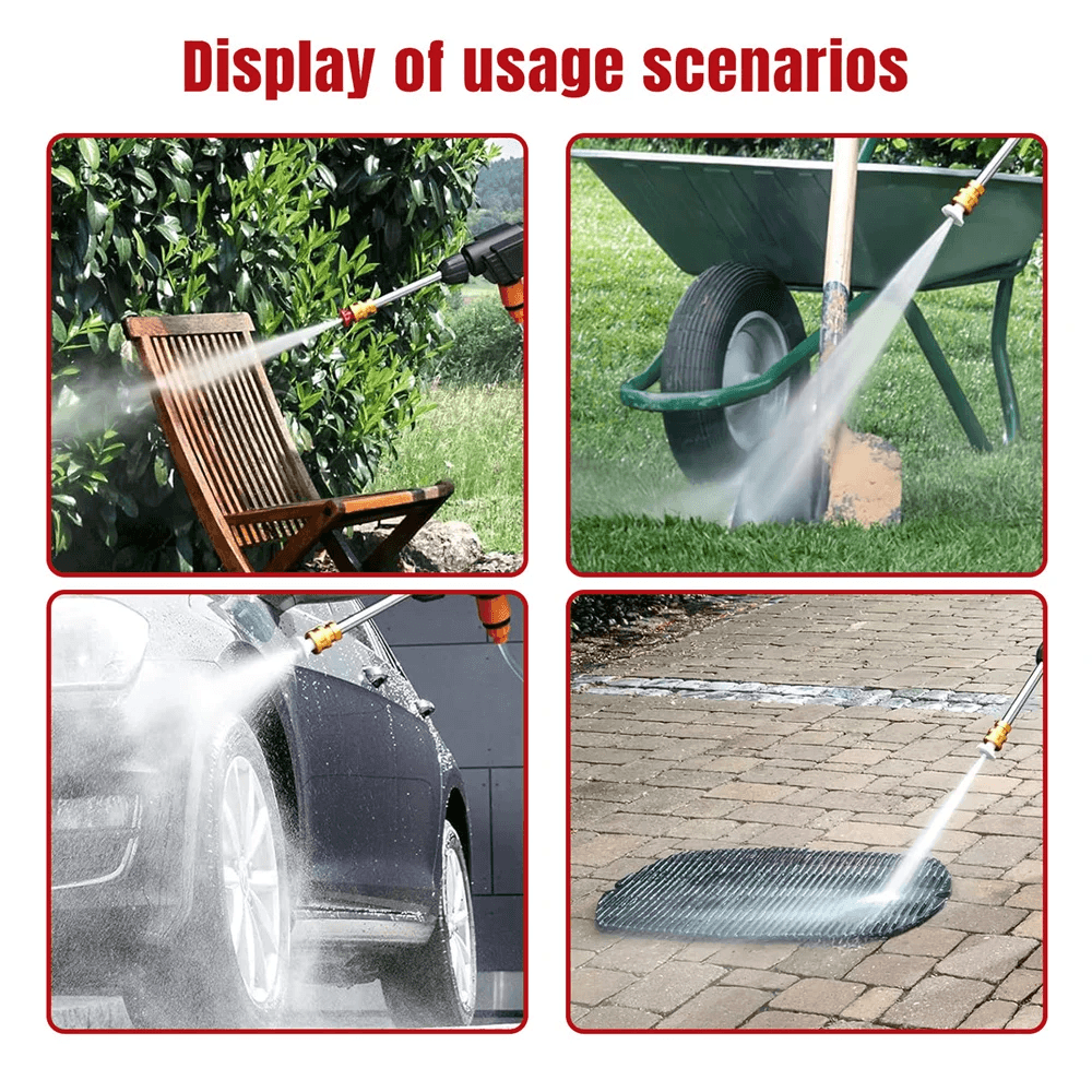 Portable HighPressure Car Washer With Rechargeable Lithium Battery 4