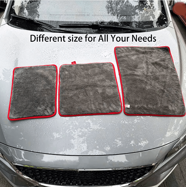 AutoBright 1200 GSM Super Absorbent Microfiber Drying Towel 2