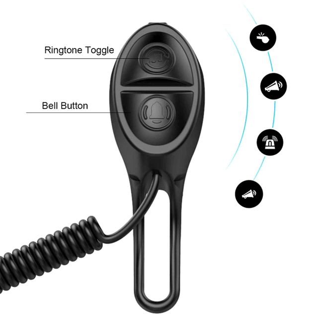 SoundGuard Rechargeable Bike Bell With Electric Horn 1