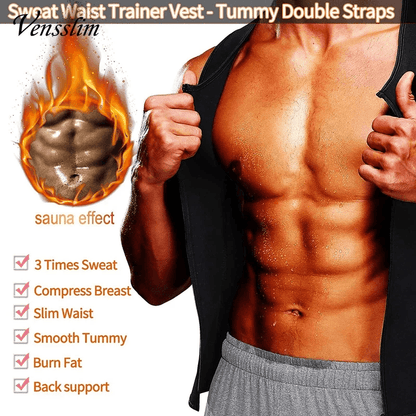 Men Slimming Waist Trainer Compression Vest 1