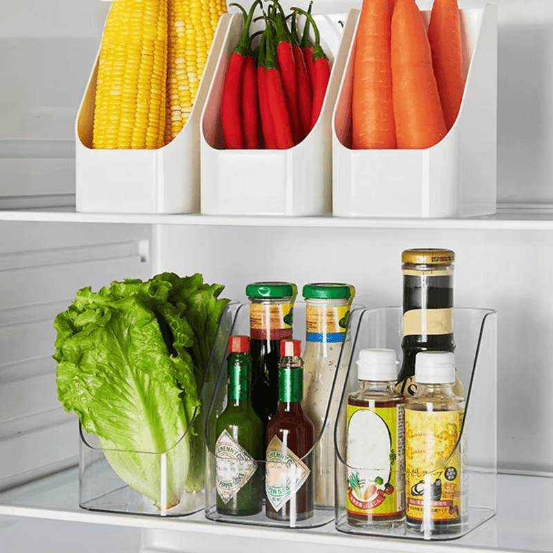 ClarityClear Refrigerator Organizer Bins