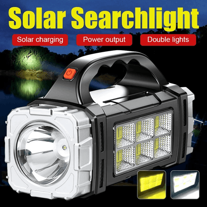 Rechargeable LED Flashlight with Power Bank Function
