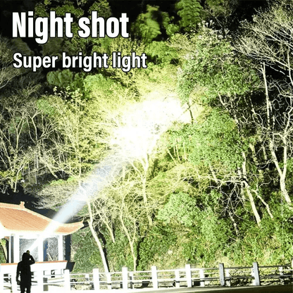Rechargeable LED Flashlight With Power Bank Function 5