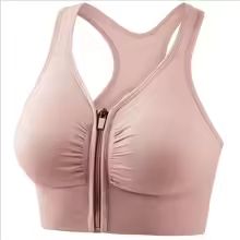 EliteFit Front Zipper Sports Bra  High Support Gym And Yoga Bra 9