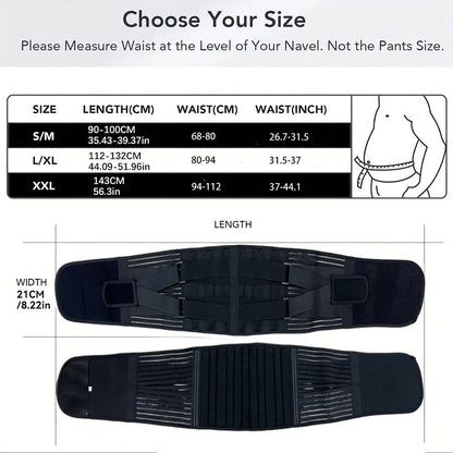 Adjustable Lower Back Brace With Lumbar Support For Pain Relief And Spine Decompression 5