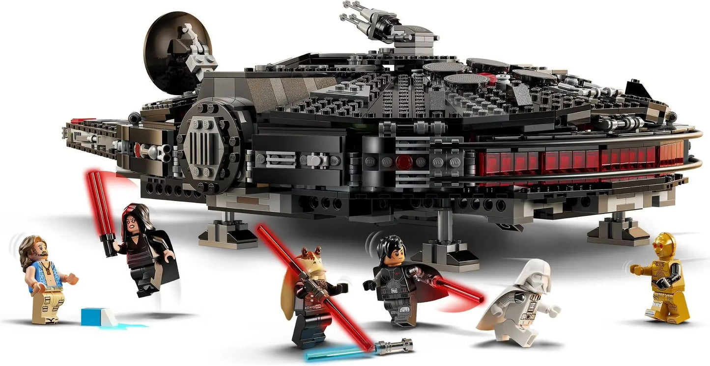 In Stock Falcon Compatible Legoing Stsr 75389 Wars Millennium Dark Spaceship Bricks Building Block  2