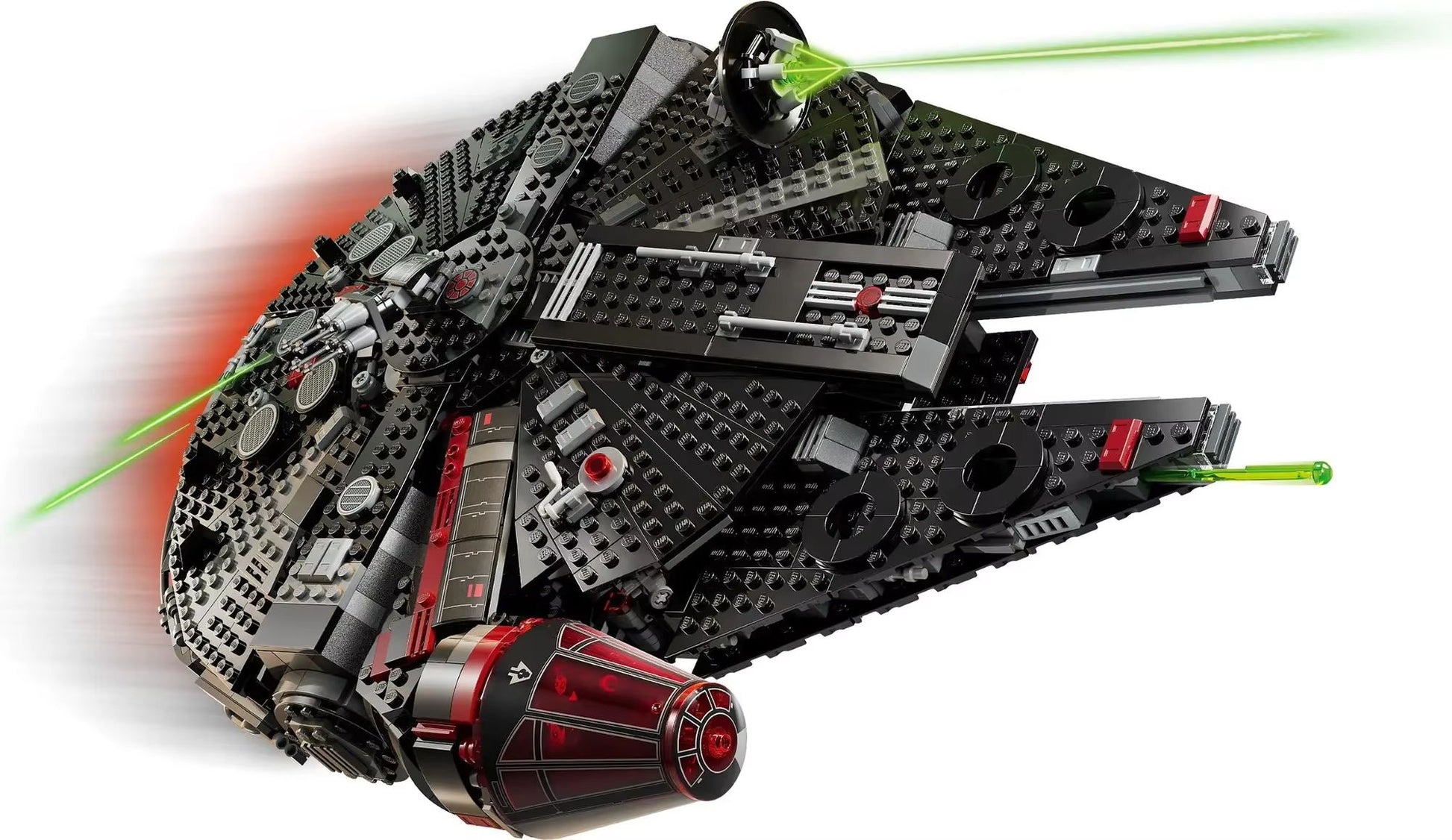 In Stock Falcon Compatible Legoing Stsr 75389 Wars Millennium Dark Spaceship Bricks Building Block  5
