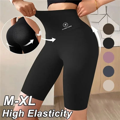 High Waist Push Up Gym Shorts for Women Breathable Workout Yoga Fitness Leggings for Jogging and Cycling