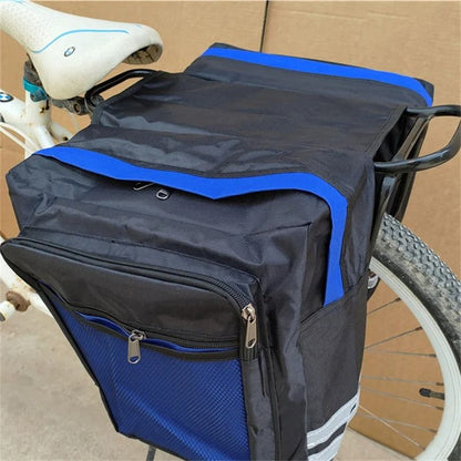 Cycling Double Side Camo Trunk Bag Bicycle Rear Rack Pannier For Mountain And Road Bikes 2