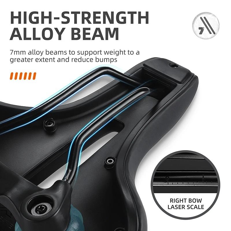 West Biking Breathable Waterproof Bicycle Saddle For MTB And Road Bikes With Shock Absorbing Seat C 1
