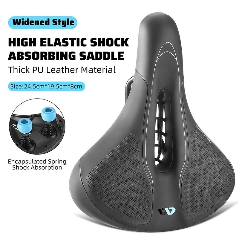 West Biking Breathable Waterproof Bicycle Saddle For MTB And Road Bikes With Shock Absorbing Seat C 11
