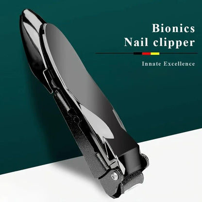 Heavy Duty SelfCatching Nail Clippers With Ergonomic Grip And BuiltIn Nail Collector For Men 1