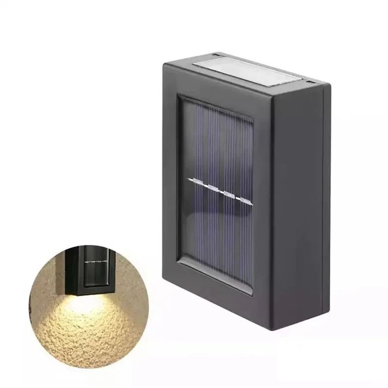 Solar Powered Up And Down Outdoor Wall Lights For Garden Pathway Waterproof Decorative LED Street L 5