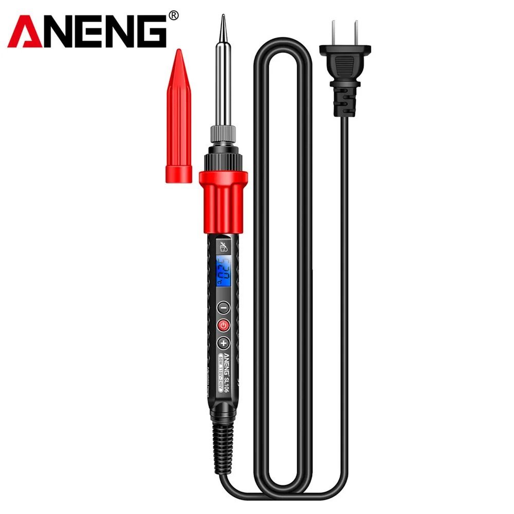 Adjustable Temperature Electric Soldering Iron Kit For Precise Welding And Repair With Pencil Tip A 7