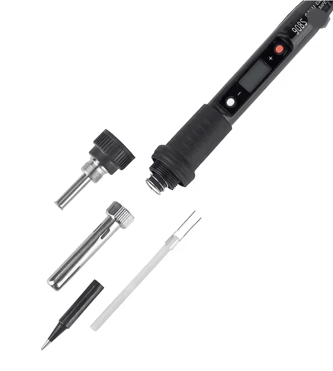 JCD 80W Adjustable Temperature Soldering Iron Kit With LCD Display 1