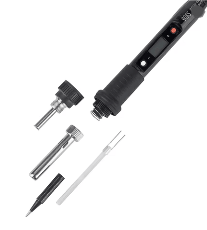 JCD 80W Adjustable Temperature Soldering Iron Kit With LCD Display 1