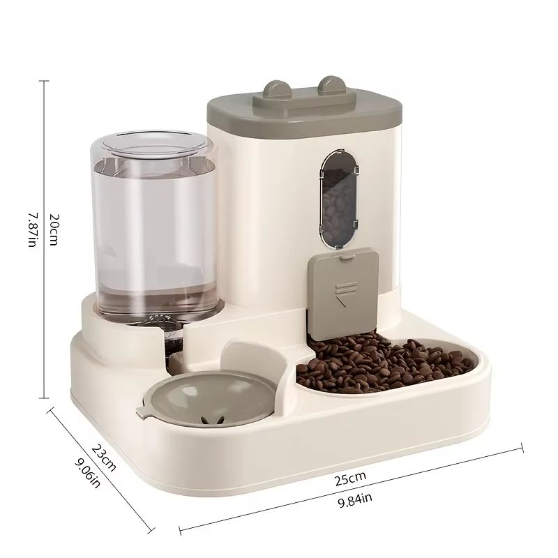 2in 1 Cat Food Dispenser Water And Food Integrated Fully Automatic Cat Food Feeding And Water Dispe 1