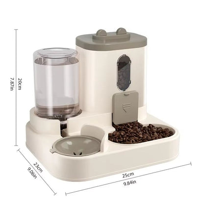 2in 1 Cat Food Dispenser Water And Food Integrated Fully Automatic Cat Food Feeding And Water Dispe 1